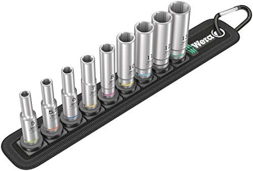 WERA Belt A Deep 1 socket set, 1/4  drive #2
