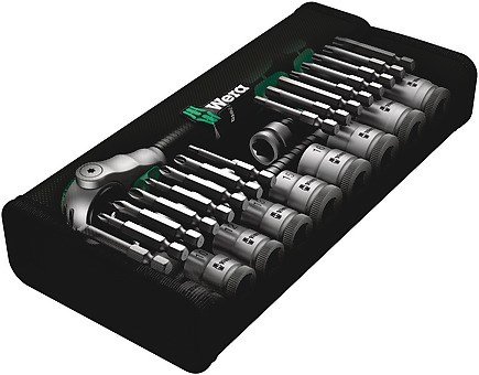 Wera 8100 SB 6 Zyklop Speed Ratchet Set 3/8  Drive metric #2