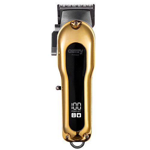 Camry Hair clipper with LCD display | CR 2844 | Cordless | Number of length steps 4 | Gold #1