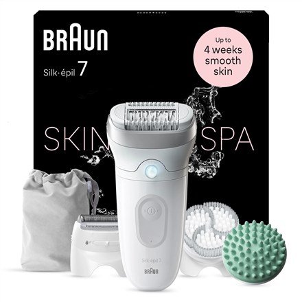 epilator Braun Silk-pil 7 7-081 40 tweezers White #2