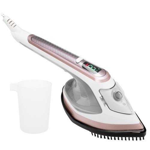 Adler 2in1 Garment Steamer and Iron | AD 5044 | Handheld | 1400 W | 0.18 L | 25 g/min | White/Gold #1