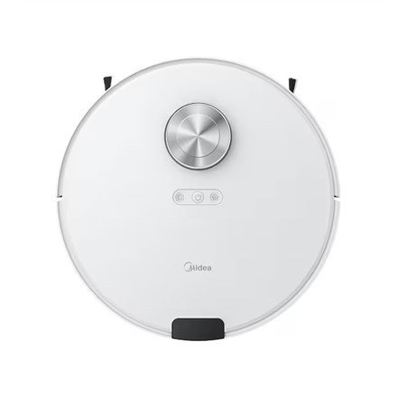 Midea M9 Robot Vacuum Cleaner with Wet&Dry Cleaning, Max Operating Time 180 mins, Lithium Ion Battery 5200 mAh, Dust Capacity 0.25 L, 4000 Pa, White #1