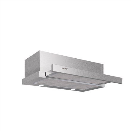 CATA Hood | EXTENDER 600 | Telescopic | Energy efficiency class C | Width 60 cm | 390 m3/h | Mechanical | ECOLED | Stainless Steel #1