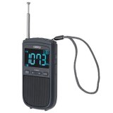 Camry | Portable mini radio | CR 1905 | Alarm function | Black #1