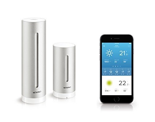 Netatmo NWS01-EC digital vejrstation Aluminium Batteri/USB Wi-Fi #3