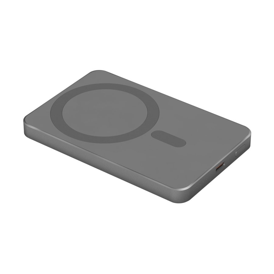 Kruger&Matz 5000 mAh Mag Safe Induction Power Bank grey #1