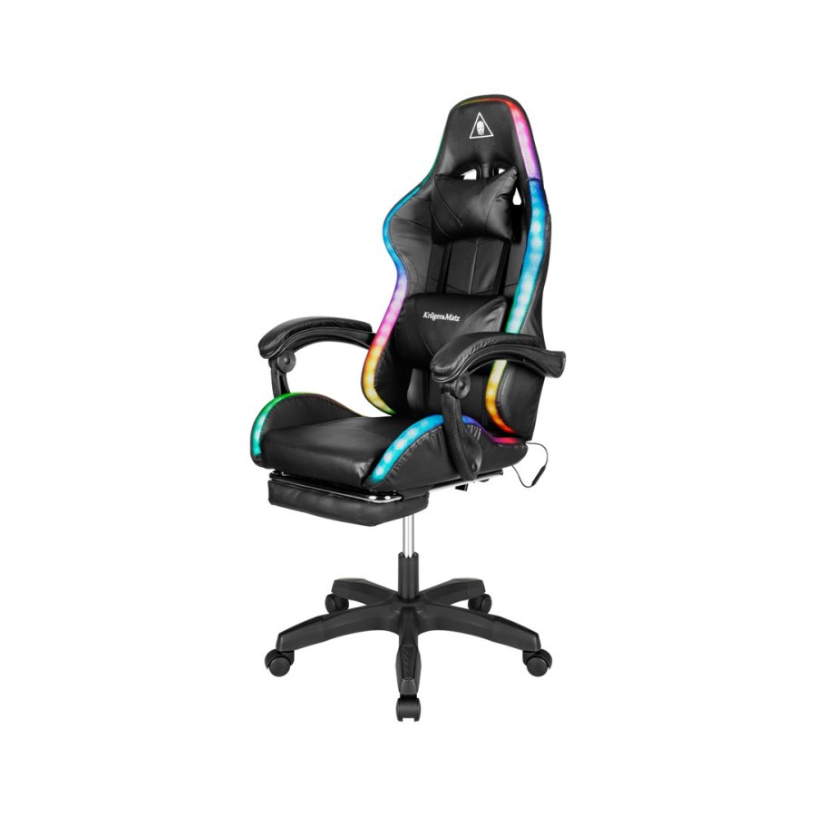 Gaming Chair Kruger & Matz GX-150 Black LED #1