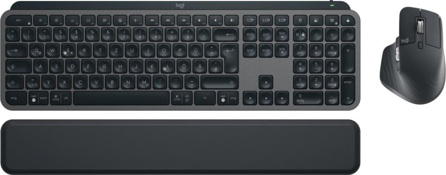 Logitech 920-011606 tastatur Mus inkluderet Kontor RF trdls + Bluetooth QWERTZ Tysk Grafit #2