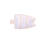 RITUALI DOMESTICI PELAGICOILLOGICO White Fish Plate 23 x 14 x 4.5 cm #1