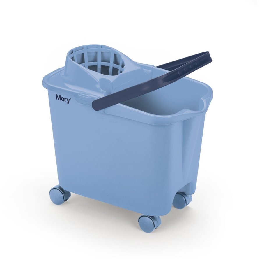 MERY Rectangular bucket on wheels with squeezer 14 ltr #1