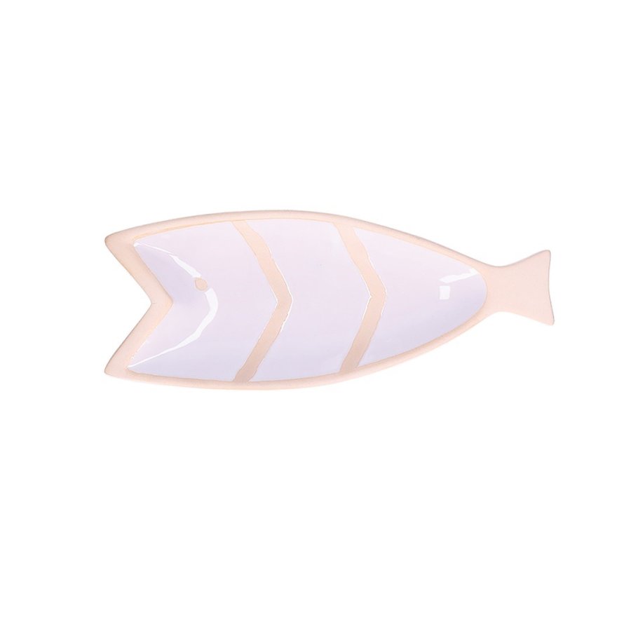 RITUALI DOMESTICI PELAGICOILLOGICO White Fish Plate 30.5 x 12.5 x 3 cm #1