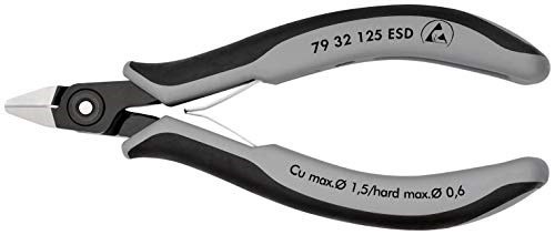 Knipex 125mm precision side cutters ESD #1