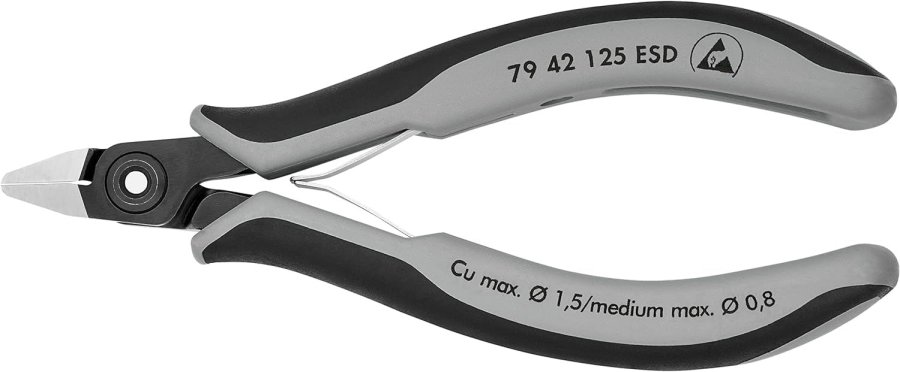 Precision side-cutting electronics pliers Knipex #1