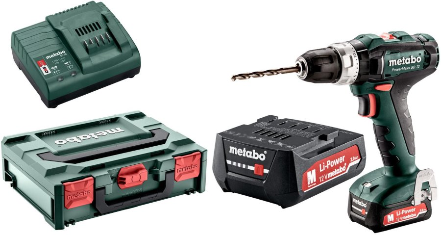 Metabo SB 12 1400 rpm 1,1 kg Sort, Grn, Rd #2