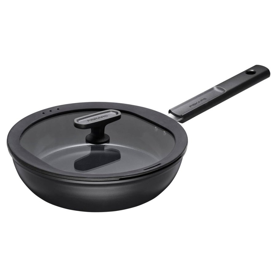 Chef's pan 24 cm with non-stick coating, lid #1
