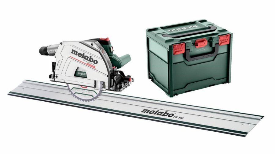 METABO. PLUNGE-CUT SAW KT 18 LTX 66 BL CARCASS +FS 160 RAIL #1