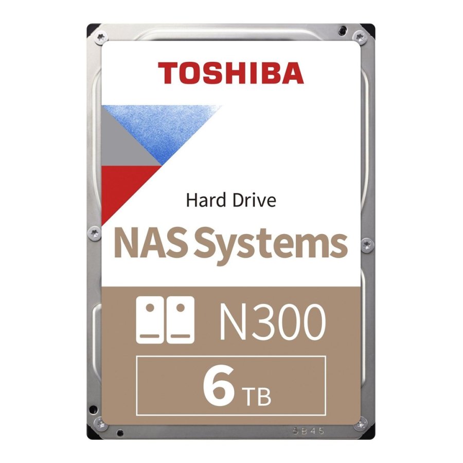 Toshiba N300 harddisk 6 TB 7200 rpm 512 MB 3.5