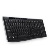 Logitech Wireless Keyboard K270 tastatur Universel RF trdlst QWERTZ Tjekkisk Sort #2