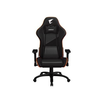 GIGABYTE AGC310 PC gamingstol Polstret sde Sort, Orange #2