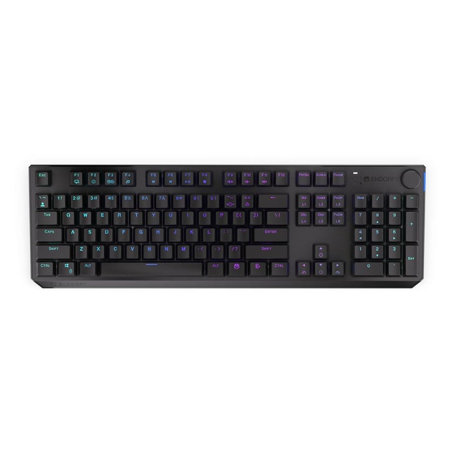ENDORFY EY5A079 tastatur Hjem USB + RF Wireless + Bluetooth Sort #3