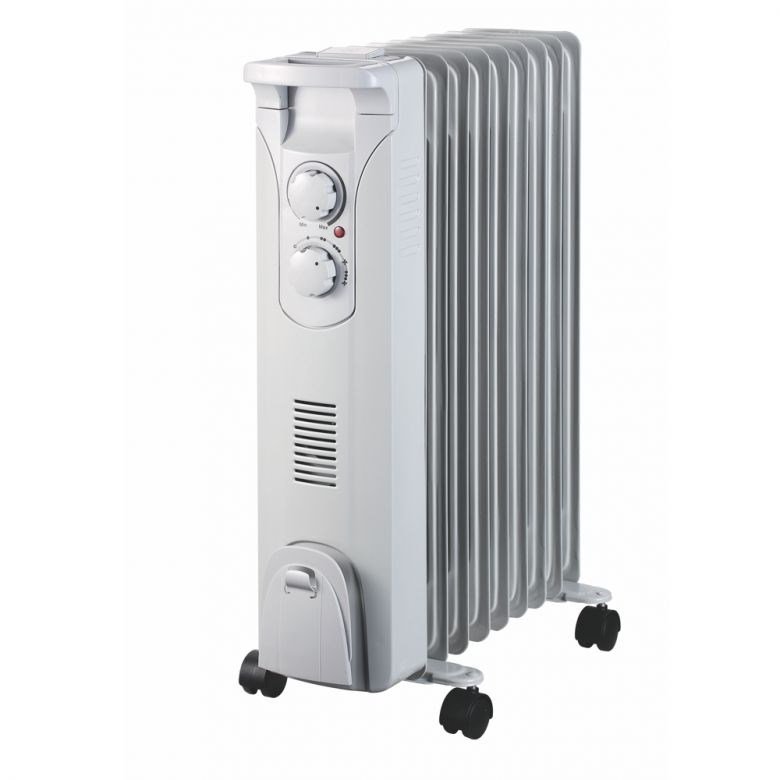 DEDRA DA-J2052F varmeapparat Hvid Olie elektrisk omrdevarmer #3