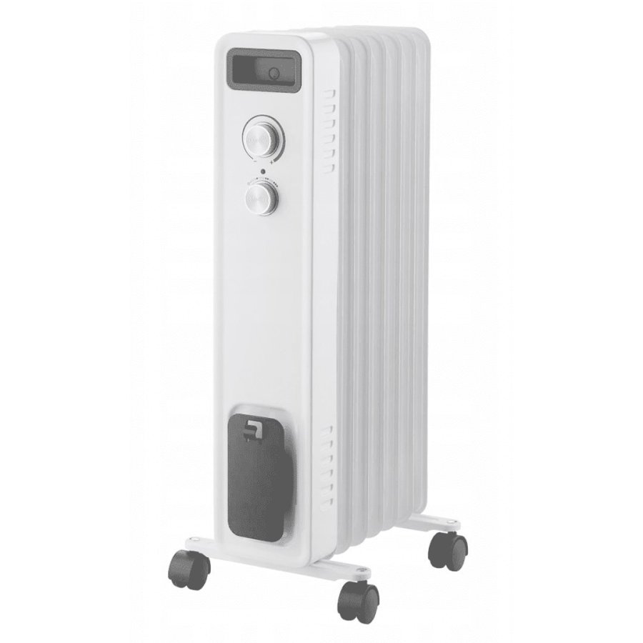 DEDRA DA-J1501 varmeapparat Hvid 1500 W Olie elektrisk omrdevarmer #3
