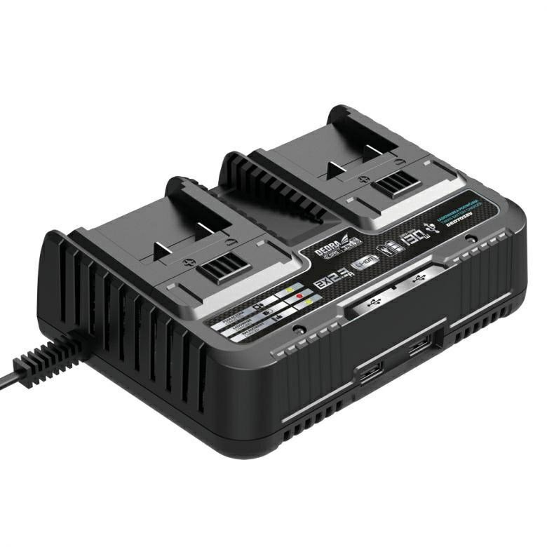 DEDRA DUAL CHARGER 18V 2x2.3A #1