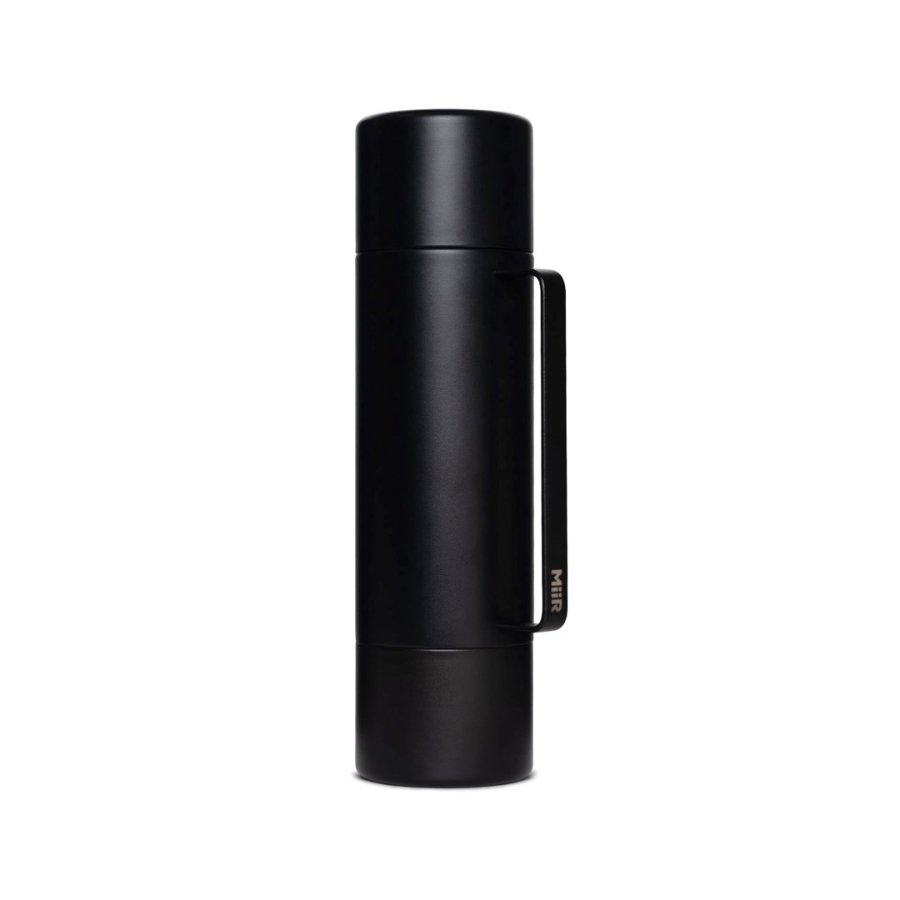Thermos MiiR with two cups Tomo 1 liter Black #1