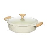 Shallow pot D28cm 4.1L/beige 93806 RESTO #1