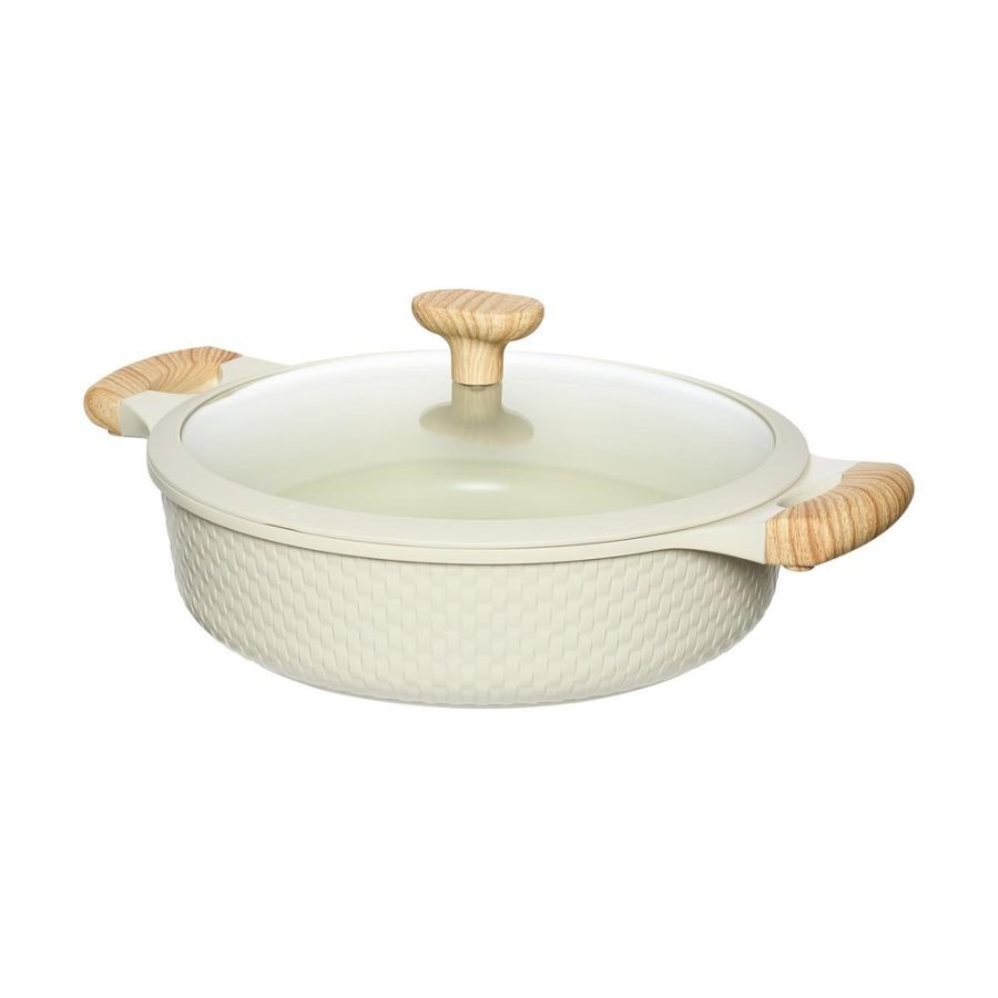 Shallow pot D28cm 4.1L/beige 93806 RESTO #1
