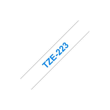 Brother TZE-223 etiketbnd Bl p hvid #2