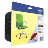 Brother LC229XLVALBPDR blkpatron 4 stk Original Sort, Bl, Magenta, Gul #2