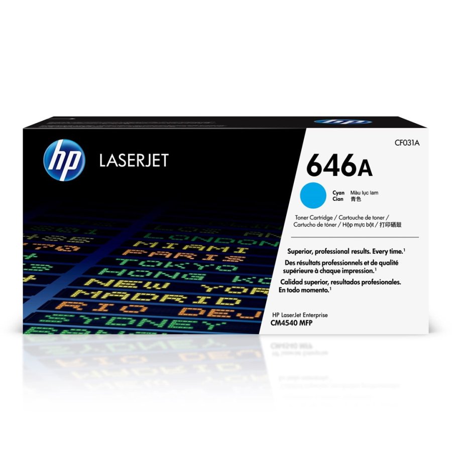 Cyan Laser Toner (CF031A / 646A) #2