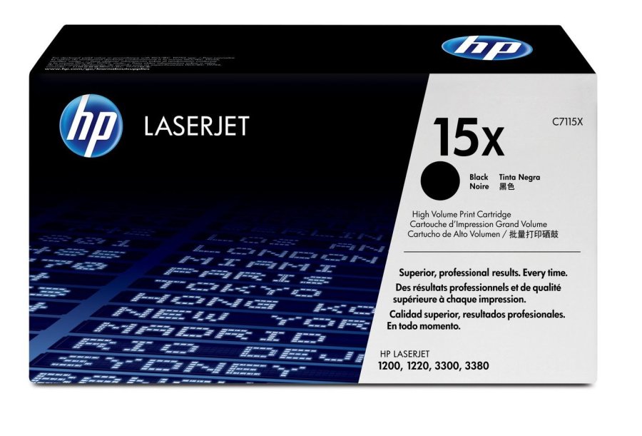 Black Laser Toner HC (C7115X) #2