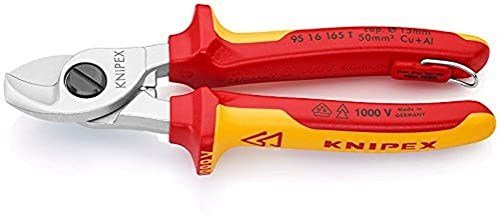 Knipex 95 16 165 T kabelklipper Krympevrktj Sort, Gul #2