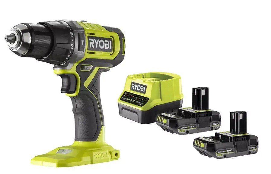 RYOBI 18V Brushless Hammer Drill Driver #1