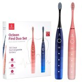Oclean Flow Find Duo Set Voksen Sonisk tandbrste Bl, Lyserd #2