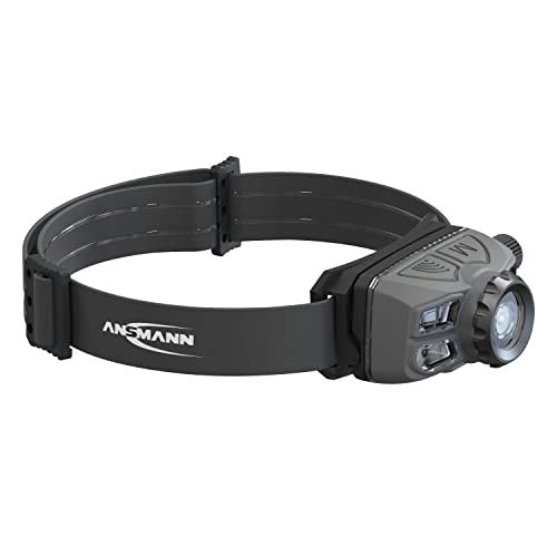 Ansmann HD450FRS Sort, Gr Hovedbnd lommelygte LED #2