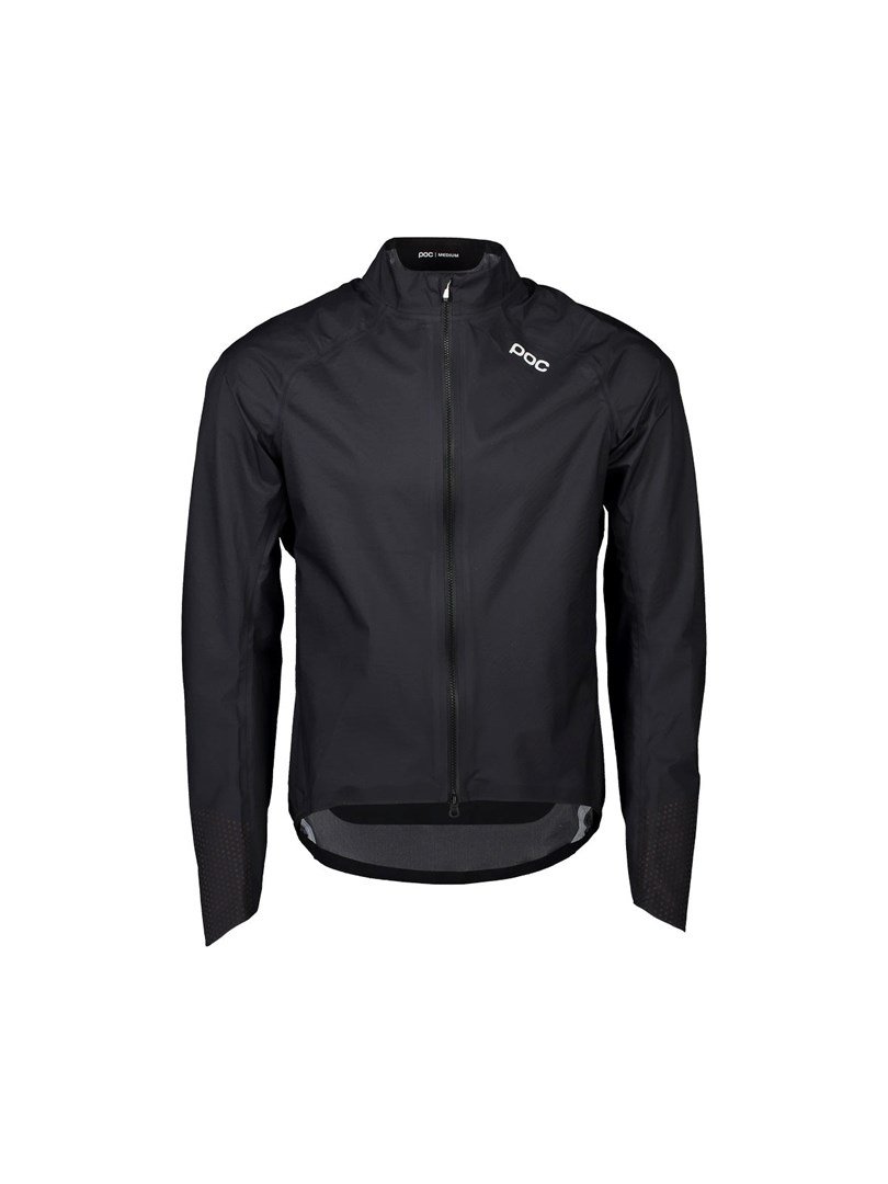 POC Haven Rain Bike Jacket - uranium black #1