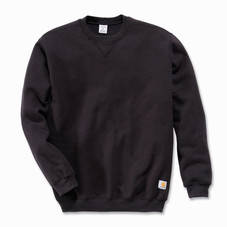 Carhartt Midweight Crewneck Sweatshirt - black #1