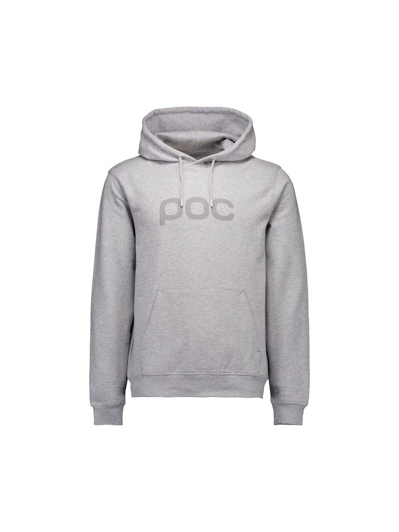POC Hood - grey melange hoodie #1