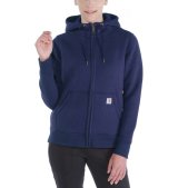 Women's Carhartt Clarksburg Zip Sweatshirt - navy #1