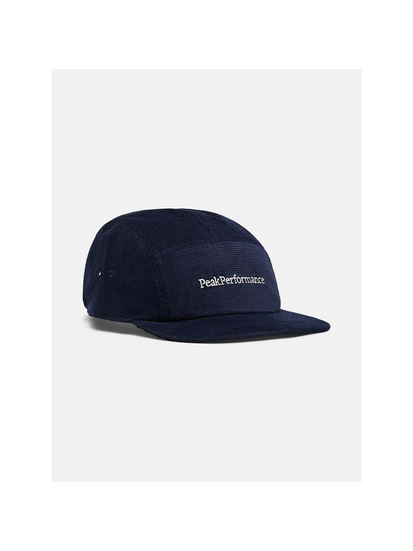 Czapka PEAK PERFORMANCE Cord Cap niebieski - TU #1