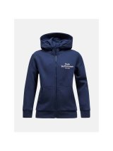 Hoodie PEAK PERFORMANCE Original Zip Junior blue #1