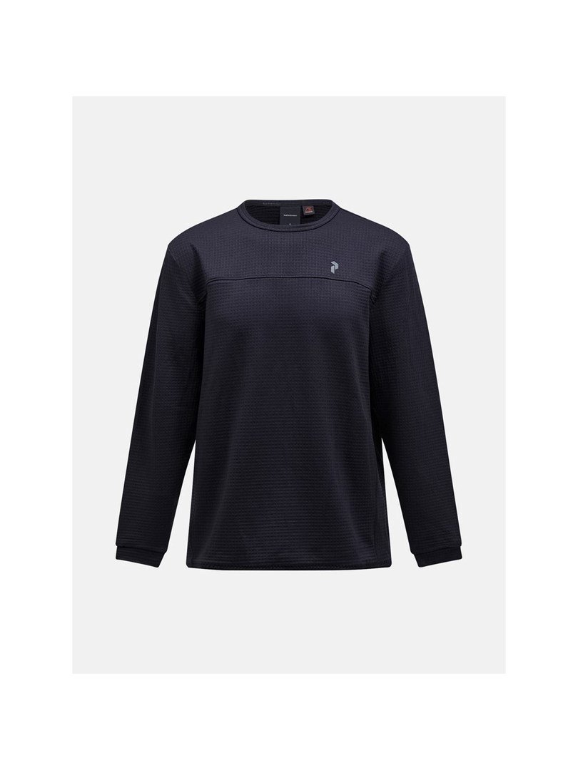 Bluza Peak Performance M Trail Polartec Crew czarny - XL #1