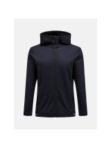Sweatshirt Peak M Rider Tech Zip Hood black #1