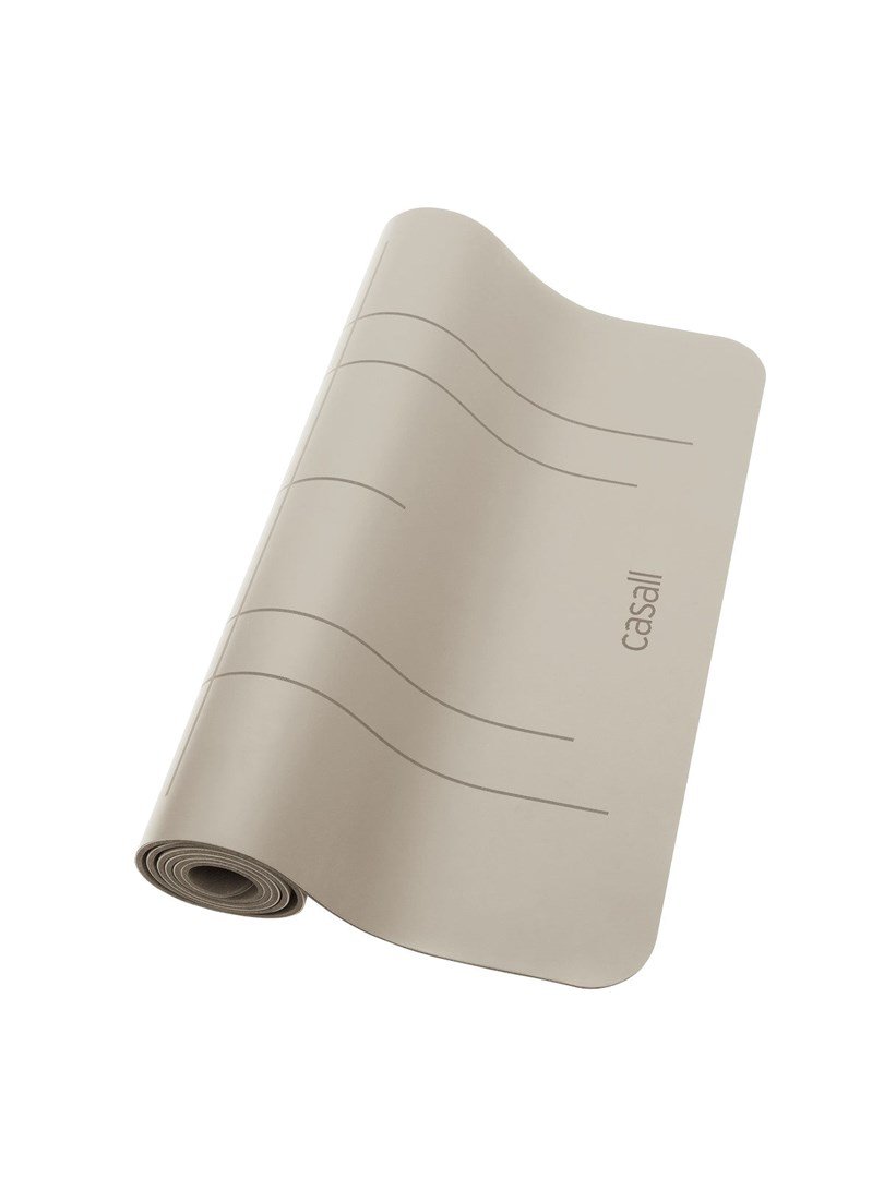 Mata do jogi CASALL Yoga mat Grip&Cushion III 5mm beĹĽowy #1