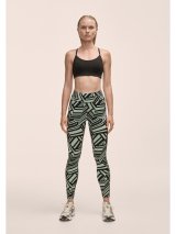 Women's Leggings Casall Essential Printed green #1