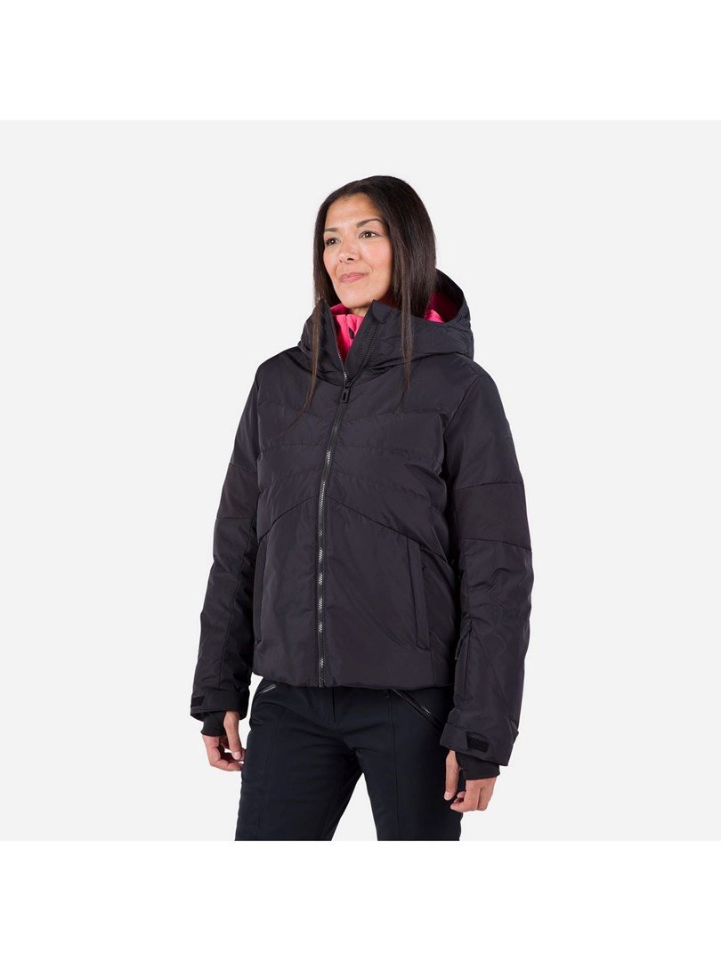 Rossignol W Wispile Puffy Jkt black jacket #1