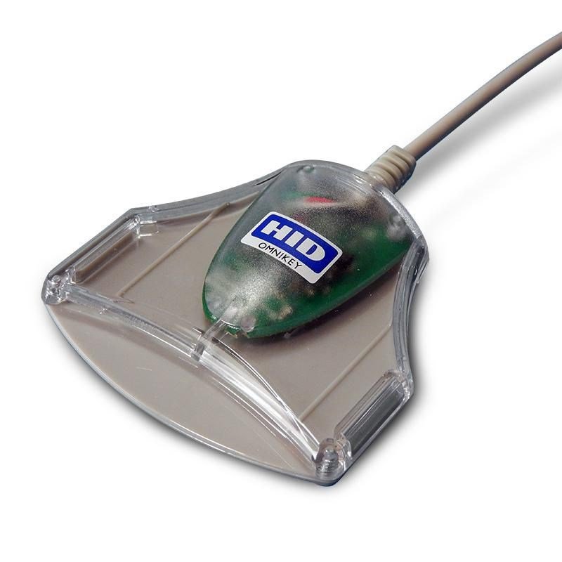 HID Identity OMNIKEY 3021 smartcard lser Indendrs USB USB 2.0 Gr, Transparent #3